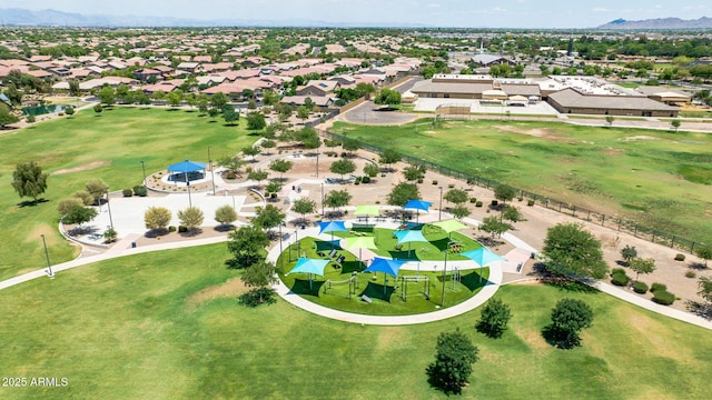 3400 S Whetstone Pl, Chandler, AZ 85286 - aerial perspective of suburban area with a mountainous background