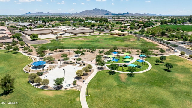 3400 S Whetstone Pl, Chandler, AZ 85286 - aerial view of residential area with a mountainous background