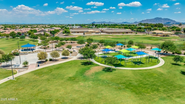 3400 S Whetstone Pl, Chandler, AZ 85286 - aerial perspective of suburban area featuring a mountainous background