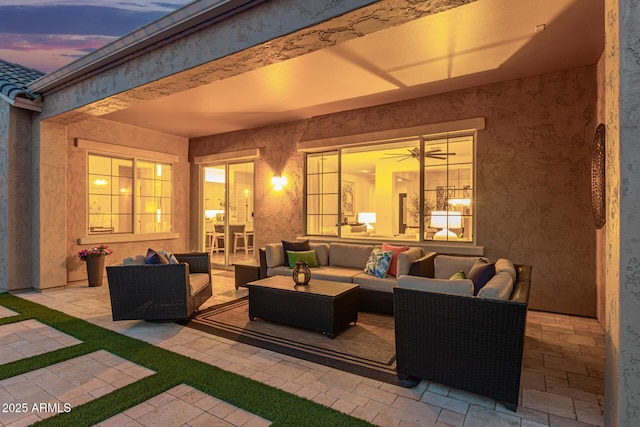 3400 S Whetstone Pl, Chandler, AZ 85286 - view of patio / terrace featuring outdoor lounge area