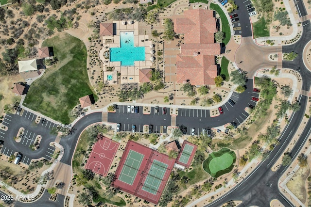 bird's eye view