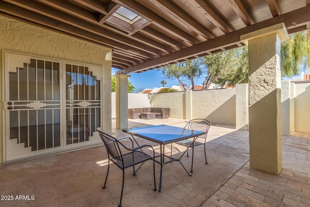 view of patio / terrace