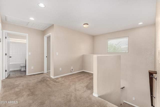4151 Big Bend St, Sierra Vista, AZ 85650 - carpeted spare room with baseboards and recessed lighting