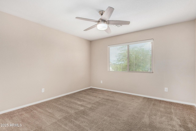 4151 Big Bend St, Sierra Vista, AZ 85650 - unfurnished room featuring carpet flooring, ceiling fan, and baseboards