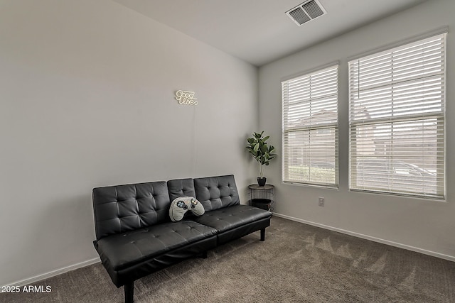 6566 E Via Arroyo Largo, Tucson, AZ 85756 - sitting room featuring carpet floors