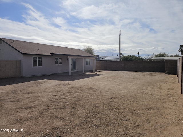 view of rear view of house