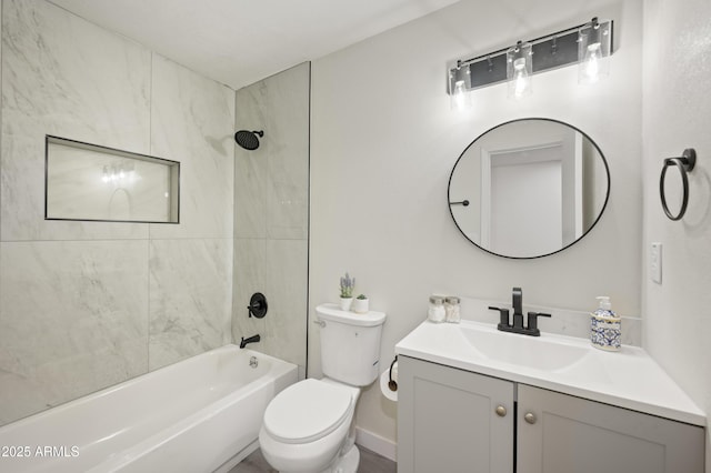 1427 W 6th Dr, Mesa, AZ 85202 - full bathroom featuring vanity and shower / washtub combination