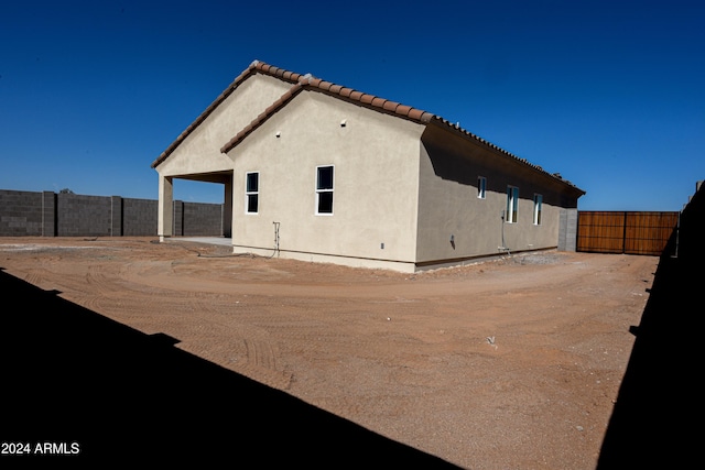 view of back of house