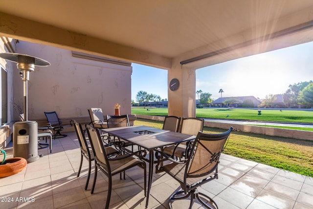 view of patio