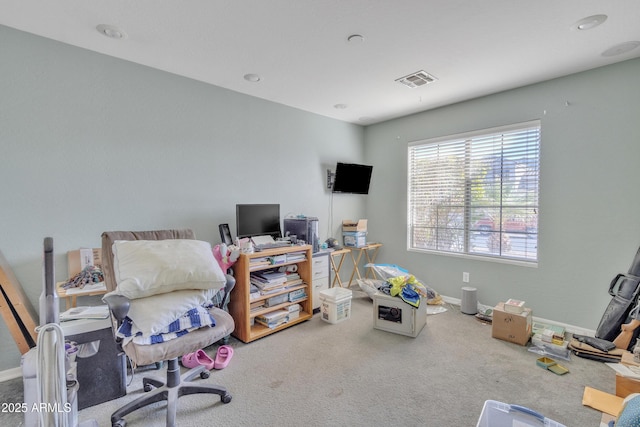 5769 E Good Pasture Ln, Florence, AZ 85132 - carpeted office space with baseboards