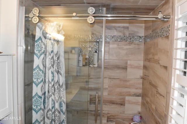 full bath with a stall shower