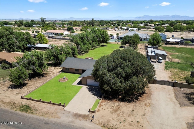 23265 S Via Del Arroyo, Queen Creek, AZ 85142 - aerial view of residential area with a mountain backdrop