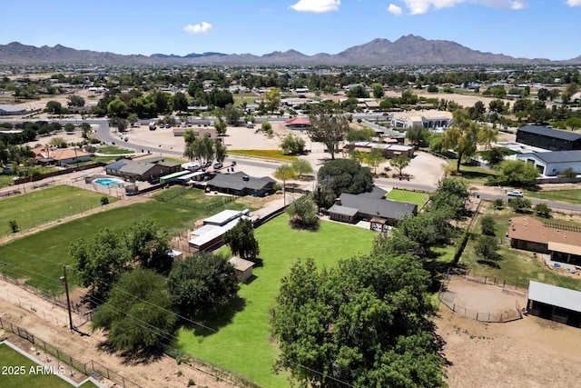 23265 S Via Del Arroyo, Queen Creek, AZ 85142 - aerial view of residential area with mountains