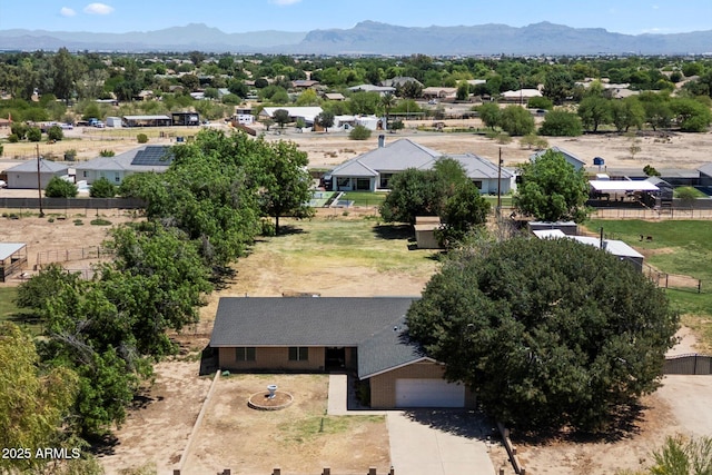23265 S Via Del Arroyo, Queen Creek, AZ 85142 - view from above of property featuring a mountain backdrop