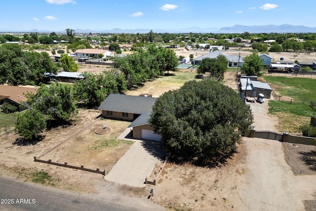 23265 S Via Del Arroyo, Queen Creek, AZ 85142 - aerial perspective of suburban area with a mountain backdrop