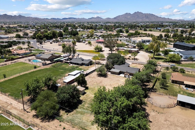 23265 S Via Del Arroyo, Queen Creek, AZ 85142 - aerial view of residential area featuring a mountain backdrop