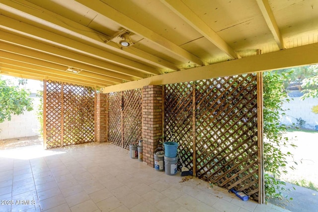 view of patio