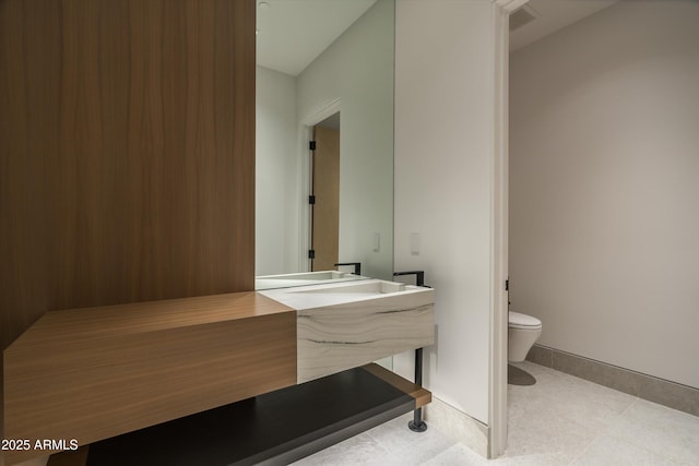 bathroom with toilet