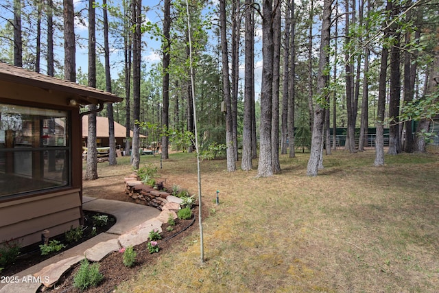 3910 Larson Loop, Forest Lakes, AZ 85931 - view of grassy yard