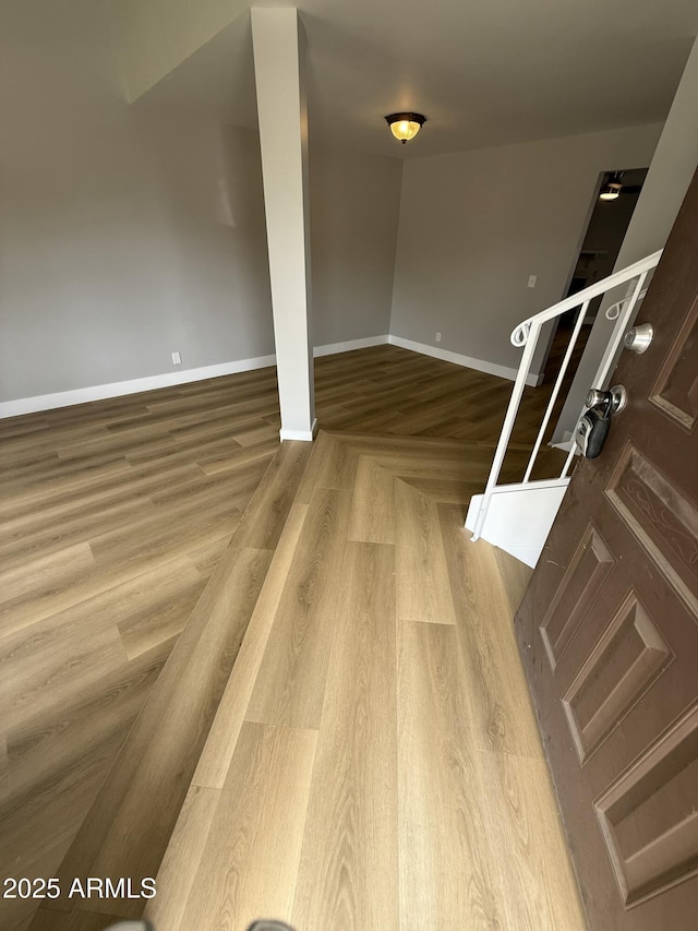 170 E Guadalupe Rd Unit 173, Gilbert, AZ 85234 - interior space featuring baseboards and wood finished floors