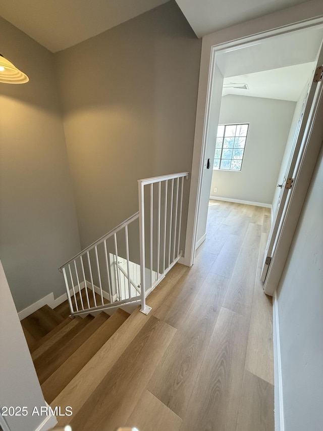 170 E Guadalupe Rd Unit 173, Gilbert, AZ 85234 - staircase with wood finished floors and baseboards