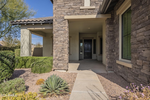 view of property entrance