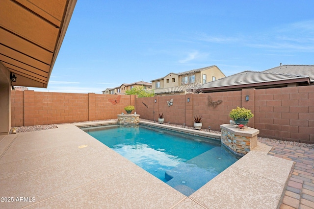 3359 E Penedes Dr, Gilbert, AZ 85298 - view of pool featuring a patio and a fenced backyard