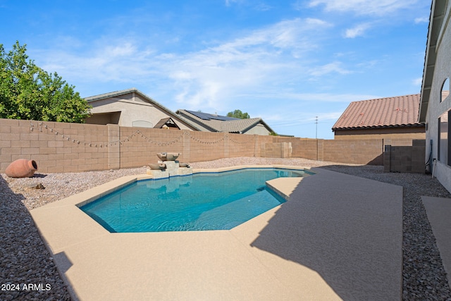 view of pool