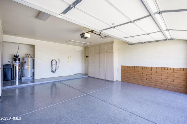 8230 E Navarro Ave, Mesa, AZ 85209 - garage with electric water heater and a garage door opener
