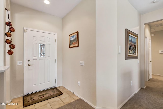 16412 W Peppertree Ct, Surprise, AZ 85387 - entrance foyer with baseboards and light tile patterned floors