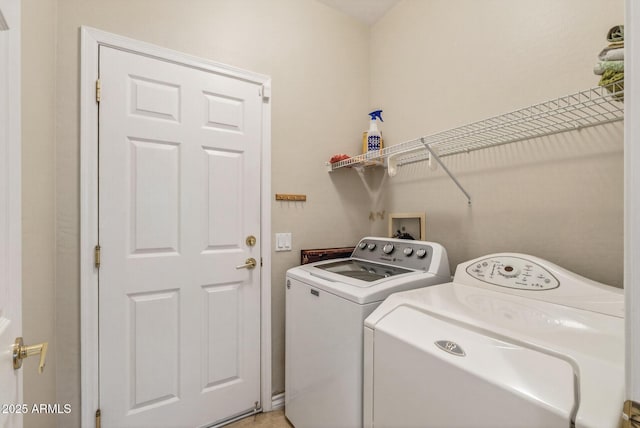 16412 W Peppertree Ct, Surprise, AZ 85387 - washroom featuring independent washer and dryer