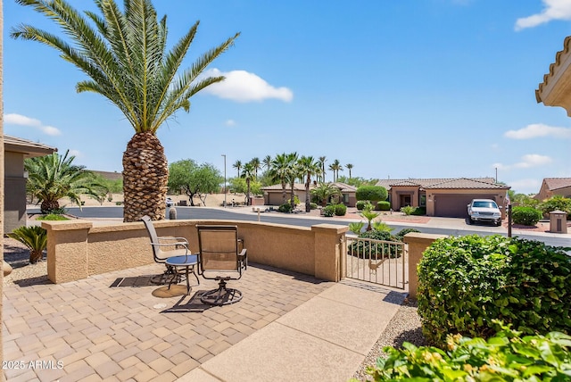 16412 W Peppertree Ct, Surprise, AZ 85387 - view of patio / terrace with a gate