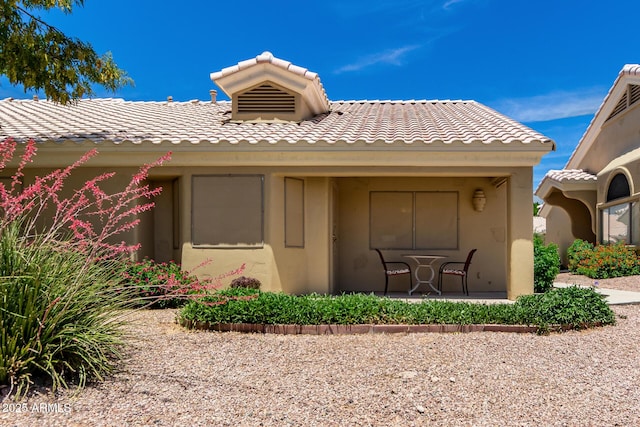 5830 E Mckellips Rd Unit 120, Mesa, AZ 85215 - back of house featuring a tiled roof and stucco siding