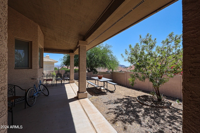 view of patio / terrace