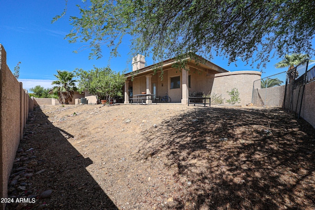 view of rear view of house