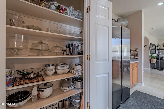 view of pantry