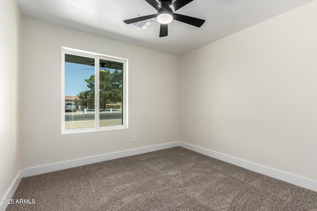 17040 N 39th Ave, Glendale, AZ 85308 - carpeted empty room featuring baseboards and a ceiling fan