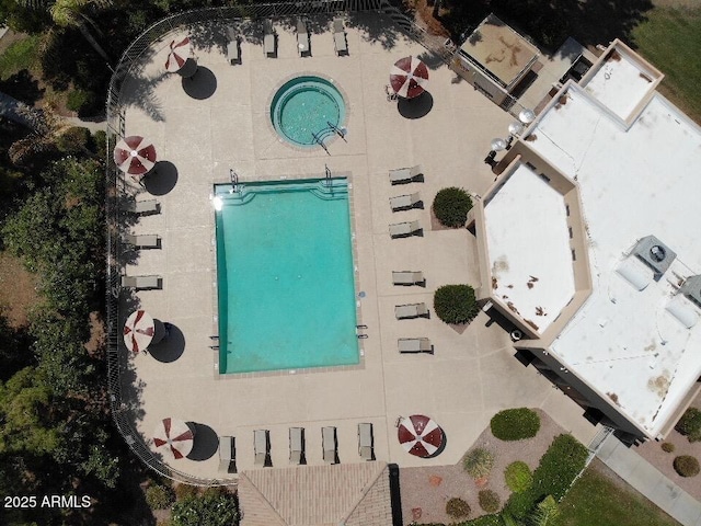 aerial view