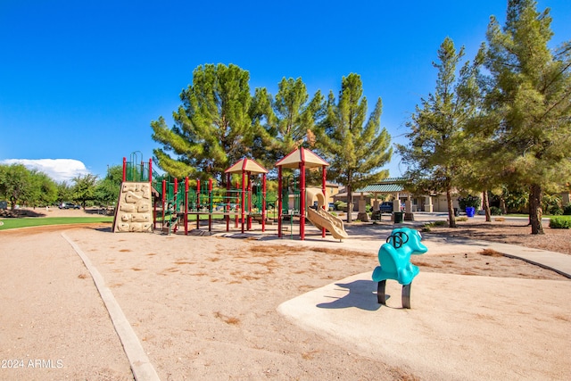 view of playground