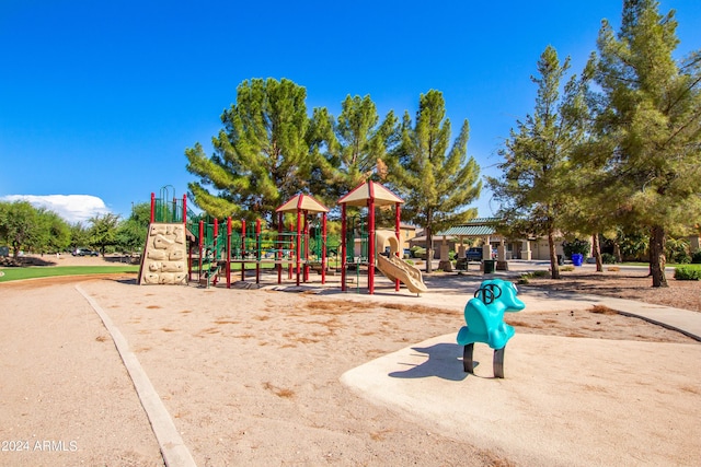 view of community play area