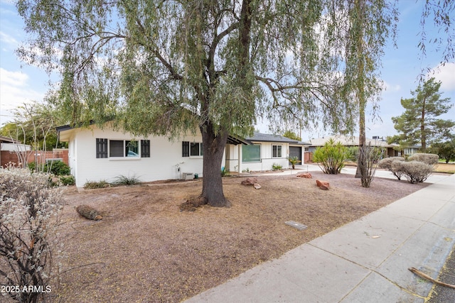 view of ranch-style house