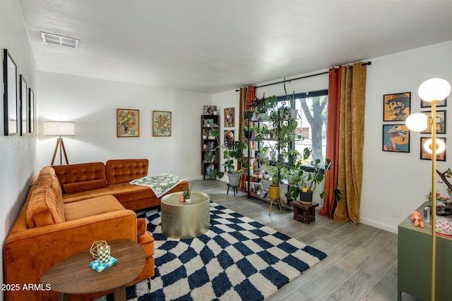 1540 E Glencove St, Mesa, AZ 85203 - living room featuring wood finish floors and baseboards