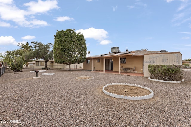 6217 E Dodge St, Mesa, AZ 85205 - rear view of property featuring a patio and a fenced backyard