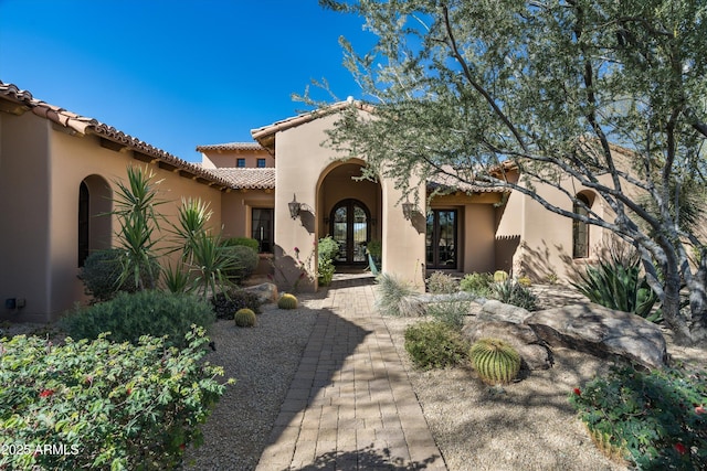 view of mediterranean / spanish-style home