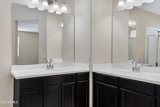 29402 W Mitchell Ave, Buckeye, AZ 85396 - bathroom with vanity and a shower