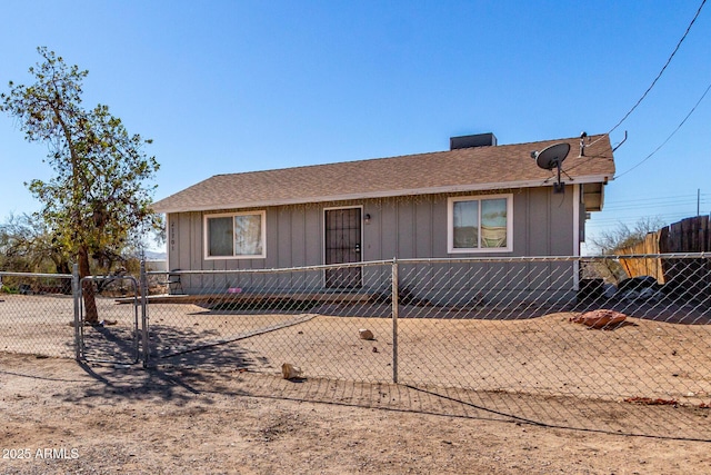 view of ranch-style home