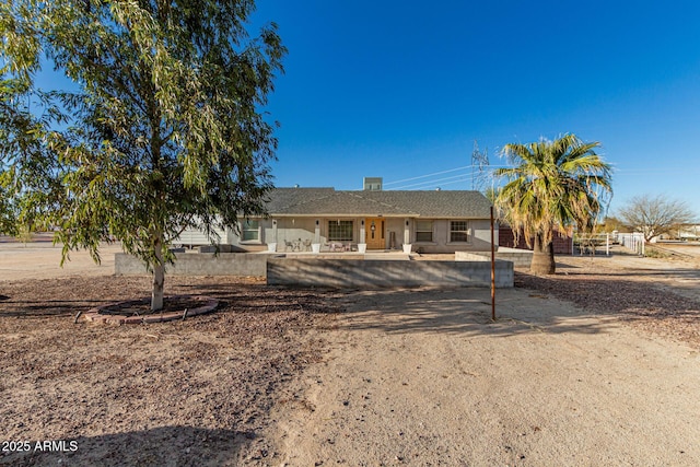 view of ranch-style house