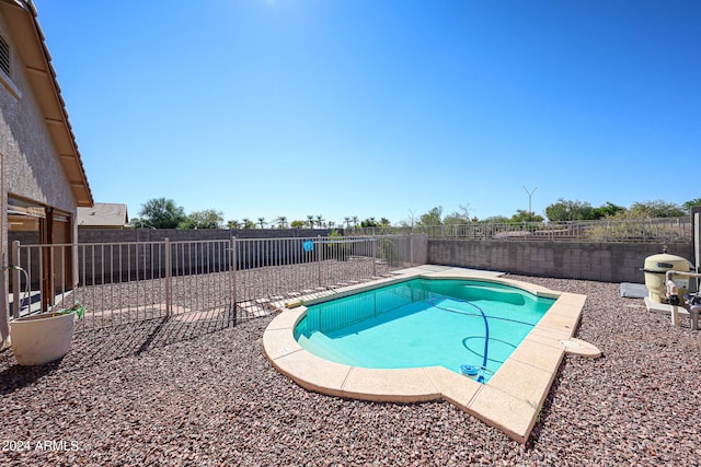 view of pool