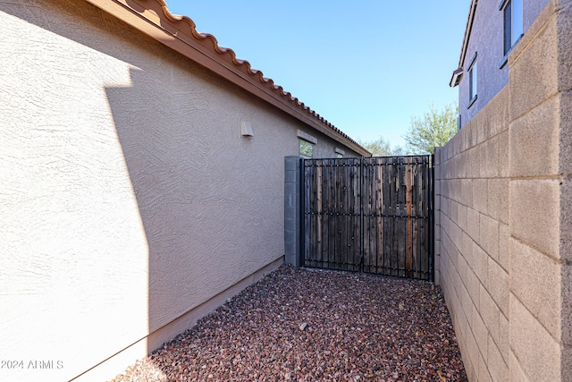 view of property exterior