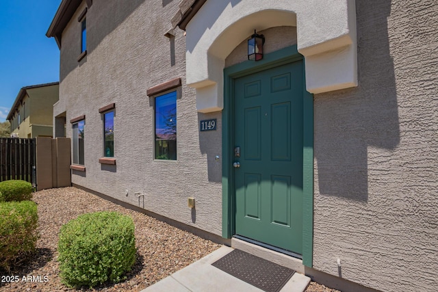2725 E Mine Creek Rd Unit 1149, Phoenix, AZ 85024 - view of exterior entry with stucco siding